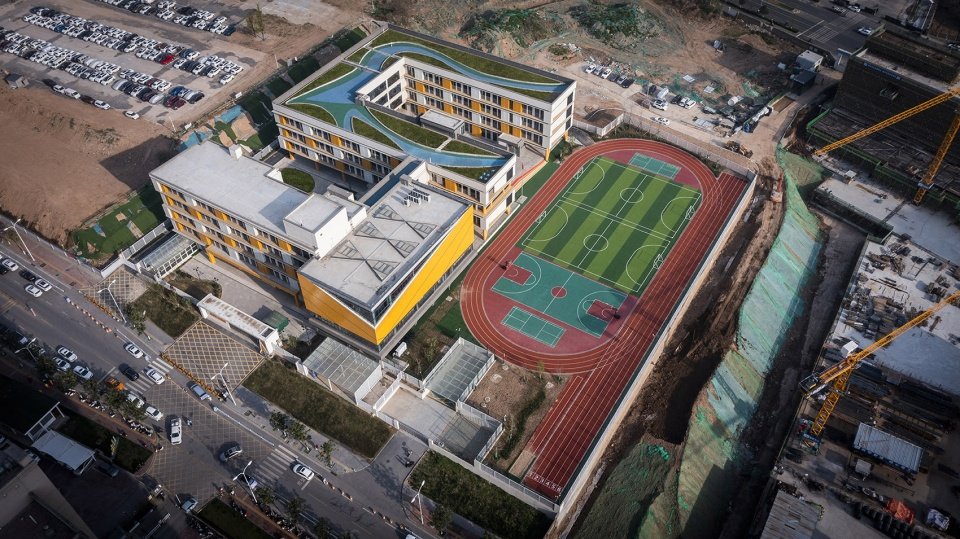 西安市浐灞第二十三小学 / SAI 国际设计