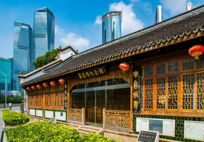 鄣吴东溪边古树里的吴昌硕故居