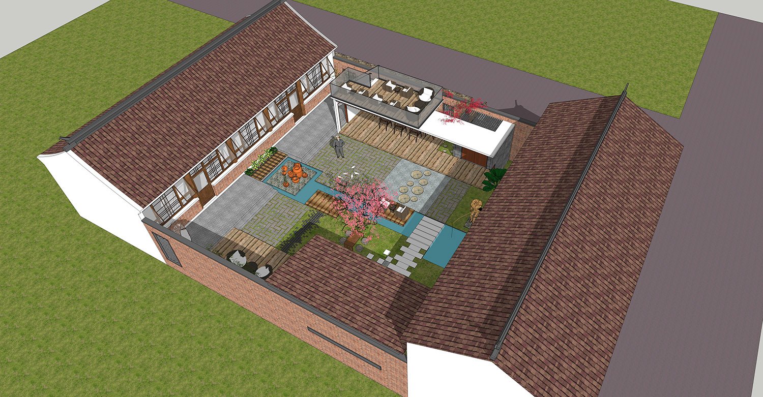 北京顺义中式庭院改造,从此再也不用羡慕别人家的庭院了 北京顺义中式庭院改造,从此再也不用羡慕别人家的庭院了