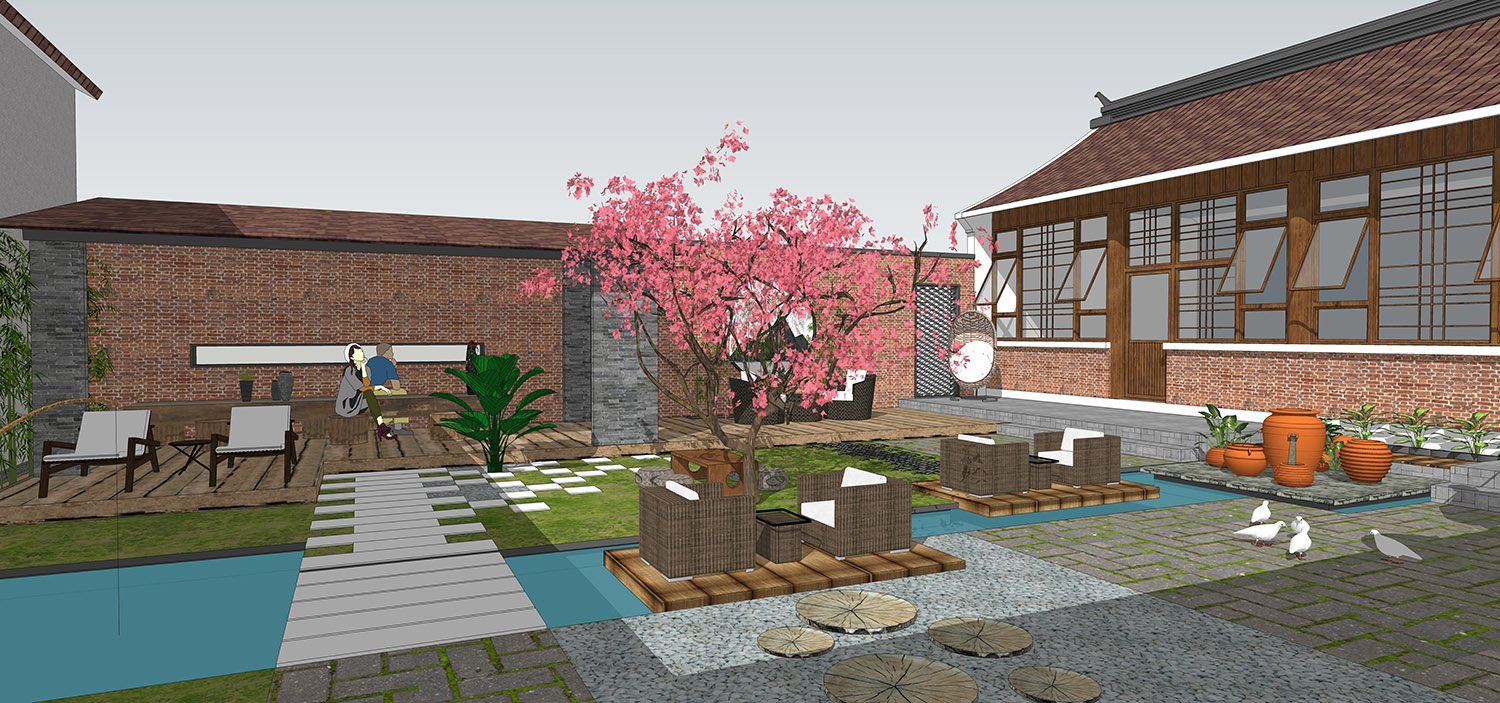 北京顺义中式庭院改造,从此再也不用羡慕别人家的庭院了 北京顺义中式庭院改造,从此再也不用羡慕别人家的庭院了