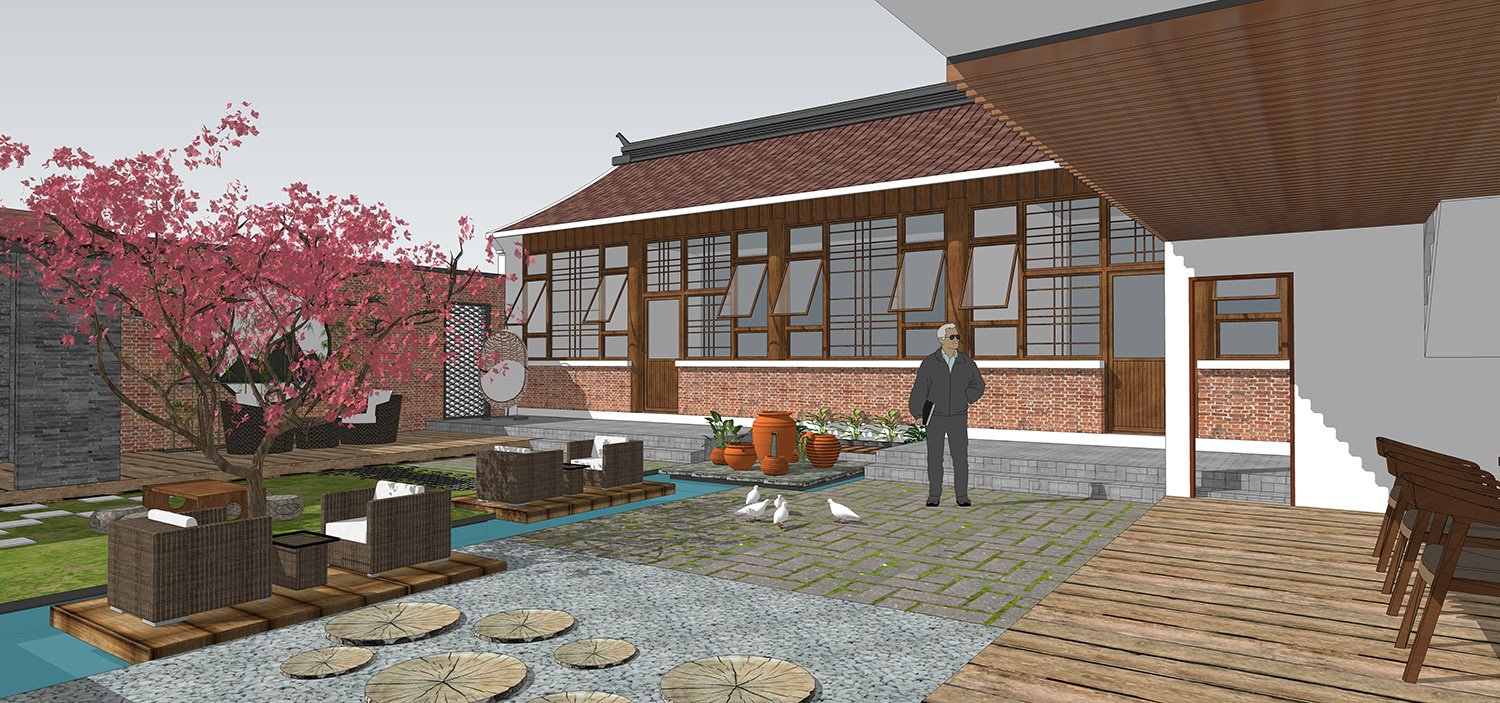 北京顺义中式庭院改造,从此再也不用羡慕别人家的庭院了 北京顺义中式庭院改造,从此再也不用羡慕别人家的庭院了