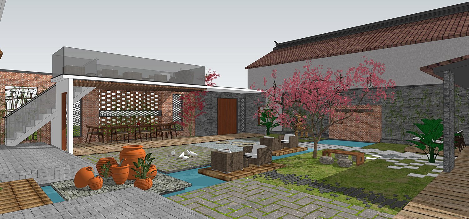 北京顺义中式庭院改造,从此再也不用羡慕别人家的庭院了 北京顺义中式庭院改造,从此再也不用羡慕别人家的庭院了