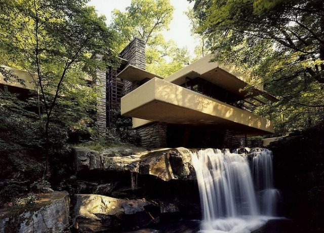 流水别墅,一种别样的美! 流水别墅,一种别样的美!