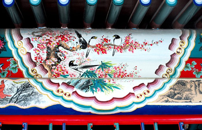 古建上的彩画,给建筑更美的外衣 古建上的彩画,给建筑更美的外衣