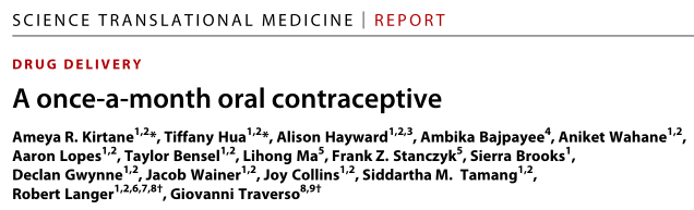 比尔盖茨赞助的女性长效避孕药研发成功 吃 1 粒管 1 个月
