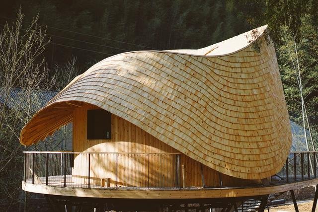 从自然中生长出的轻奢树屋,浙江树蛙为例浅析乡村低技术生态民宿 从自然中生长出的轻奢树屋,浙江树蛙为例浅析乡村低技术生态民宿