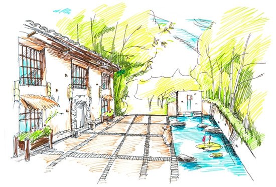 陈谷:山间旧屋改造成时尚民宿 陈谷:山间旧屋改造成时尚民宿