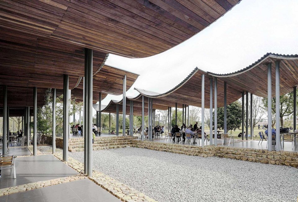 径山花海帐亭，杭州 / 浙江农林大学园林设计院 + 东维建筑