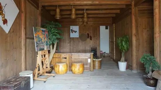 浙江省沿坑岭头村“柿子红了”民居 浙江省沿坑岭头村“柿子红了”民居