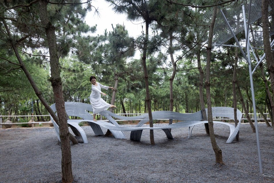 “松衣剧场”与“苏子美人靠”，山东 / 孔祥伟工作室