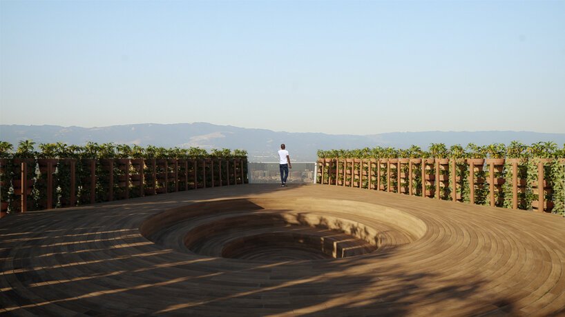 11,520 盆植物覆盖了这座由 NUDES 设计的涟漪观景塔概念