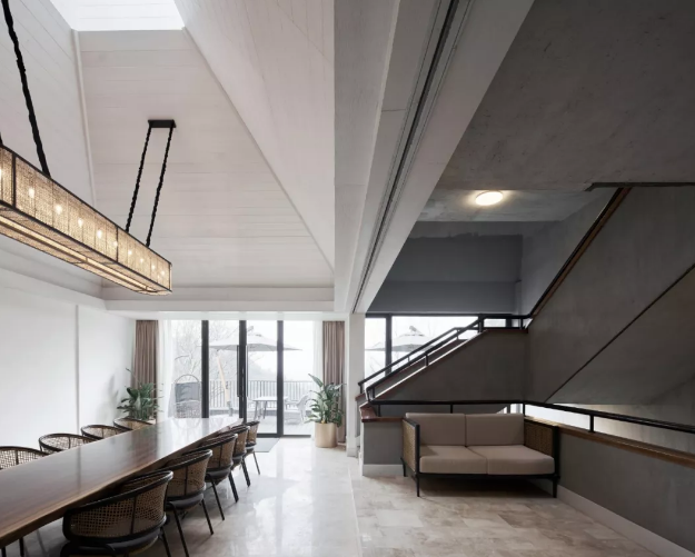 山谷里的茶园民宿之美