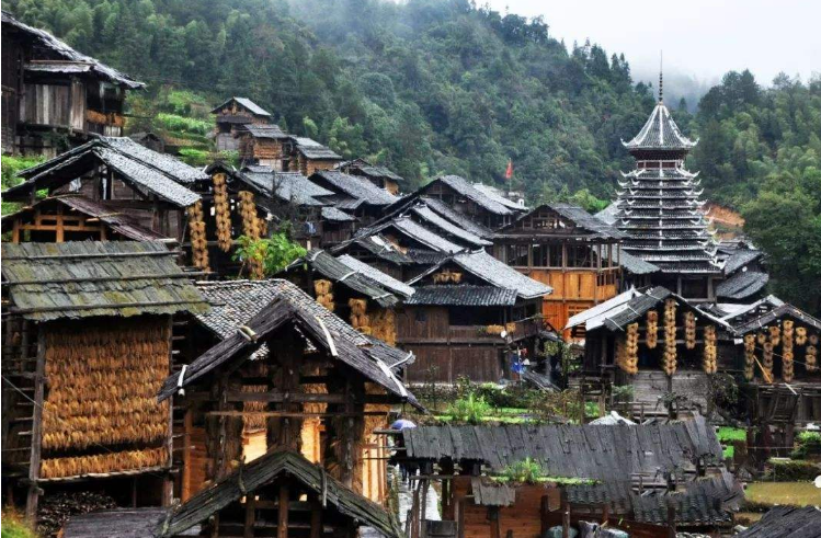 贵州侗族古建民居:浓郁的民族特色 贵州侗族古建民居:浓郁的民族特色