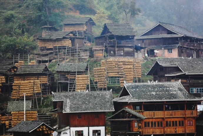 贵州侗族古建民居:浓郁的民族特色 贵州侗族古建民居:浓郁的民族特色