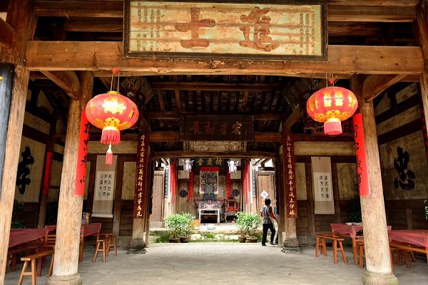 龙岩培田古民居 人称“福建民居第一村”