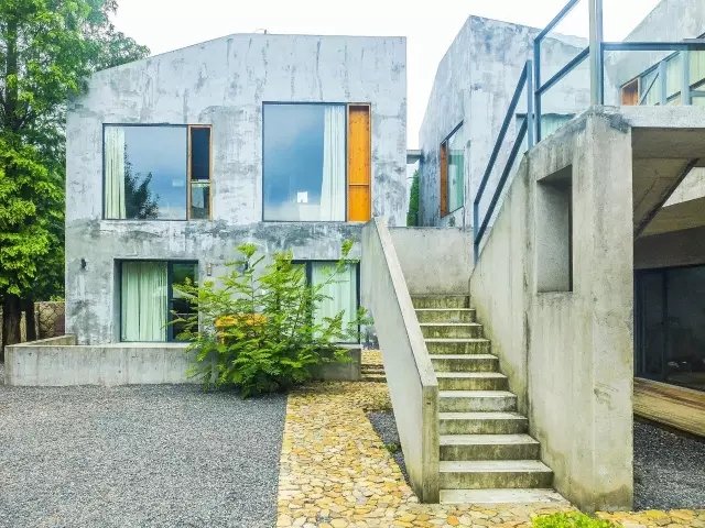 青砖与混凝土之美,颠覆您对最美乡舍的想像 青砖与混凝土之美,颠覆您对最美乡舍的想像