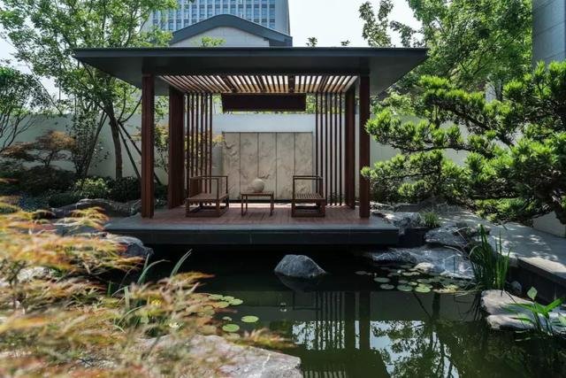 金陵画派与寄畅园秉礼堂中提取灵感,中式庭院的美 金陵画派与寄畅园秉礼堂中提取灵感,中式庭院的美