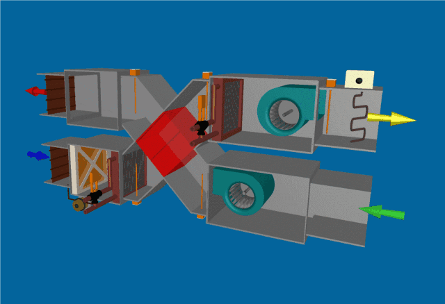 新风热交换器 1 新风热交换器 1