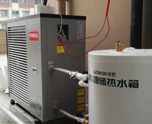 暖通常识：空气能热泵缓冲水箱的作用及巨细挑选方法.jpg