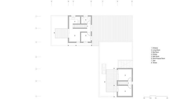 【乡村别墅】三个家庭 两栋建筑 一个庭院 【乡村别墅】三个家庭 两栋建筑 一个庭院