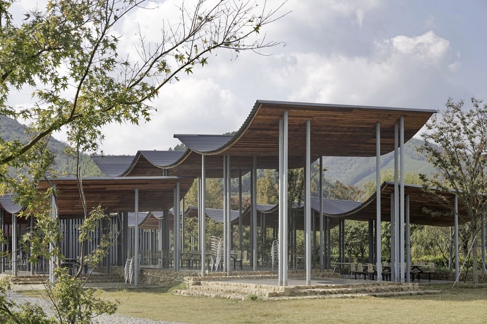 径山花海帐亭，杭州 / 浙江农林大学园林设计院 + 东维建筑
