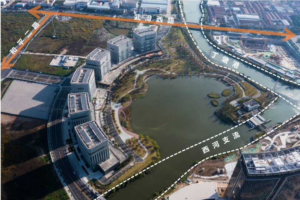 常州市天宁创新港景观设计 / 中交公路规划设计院 + 常州市规划设计院