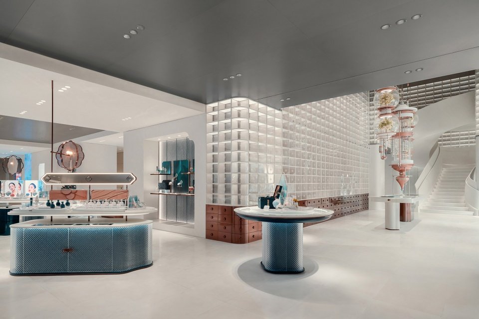 花西子「隐园」全球首家线下旗舰店,杭州 / 立品设计 花西子「隐园」全球首家线下旗舰店,杭州 / 立品设计