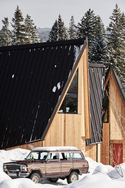 A-Frame Club 度假小屋，科罗拉多 / Skylab Architecture