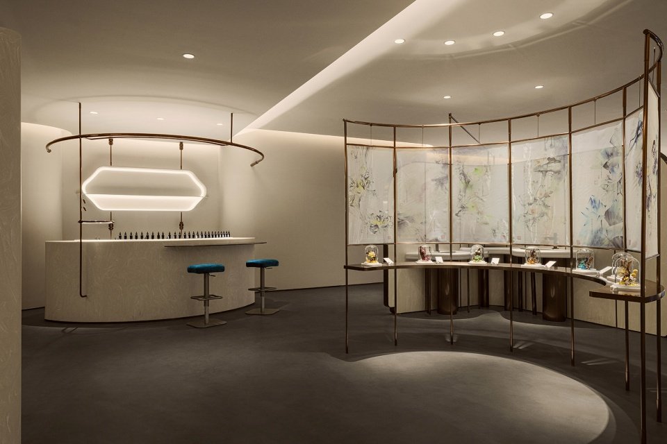 花西子「隐园」全球首家线下旗舰店,杭州 / 立品设计 花西子「隐园」全球首家线下旗舰店,杭州 / 立品设计