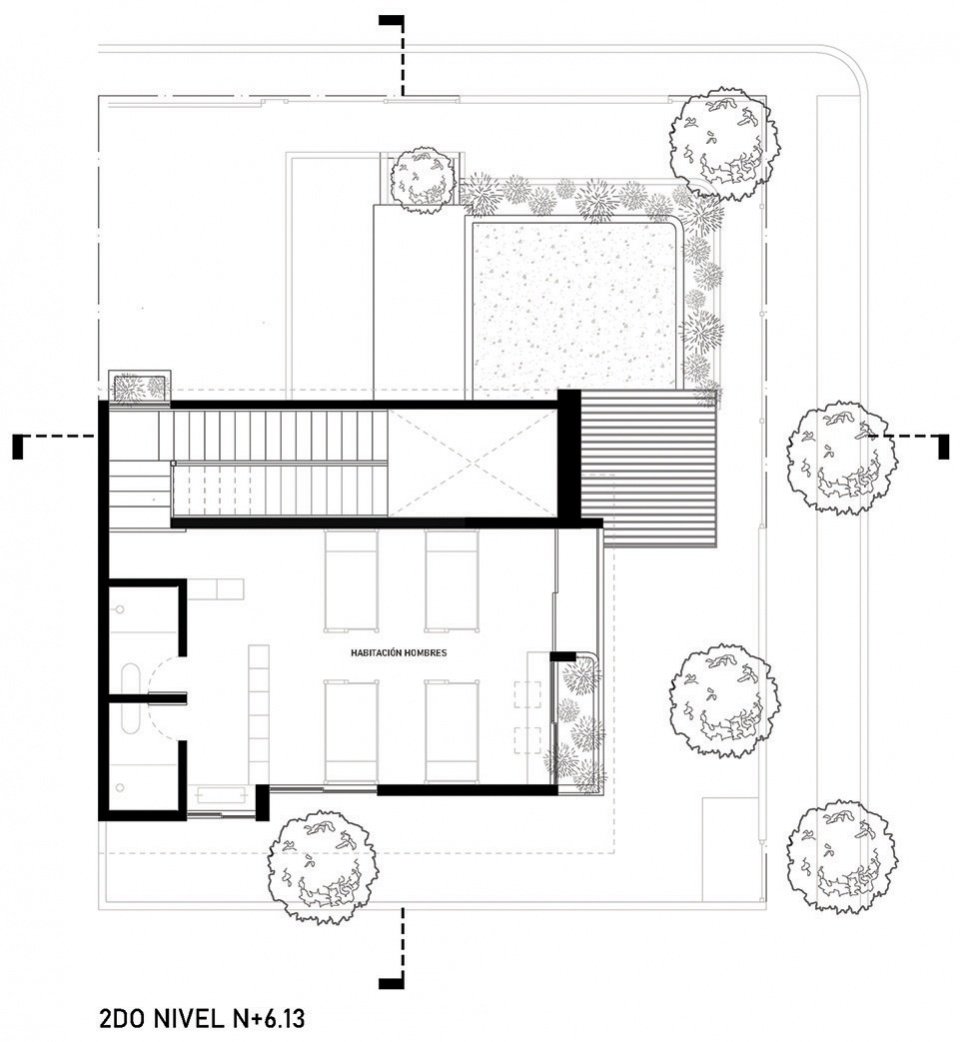 Casa Estudiantes 大学校舍，墨西哥 / Brutal Taller de Arquitectura