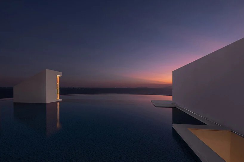 3andwich design 的圆形“水滴”图书馆面向中国广阔的海景开放 3andwich design 的圆形“水滴”图书馆面向中国广阔的海景开放