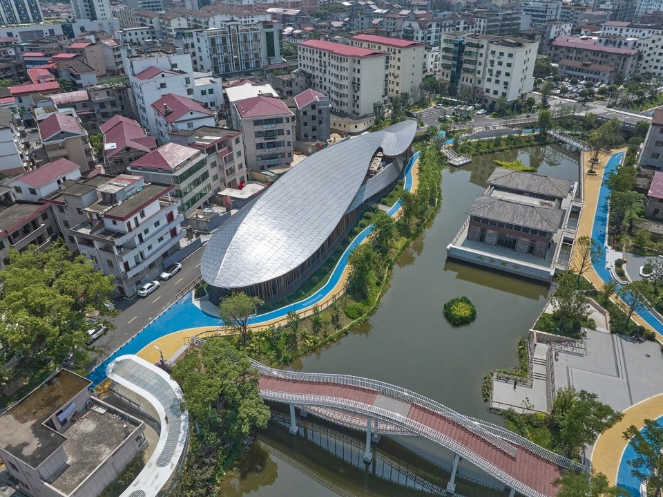 万安县十八口塘鱼文化馆，江西 / 上海交通大学奥默默工作室