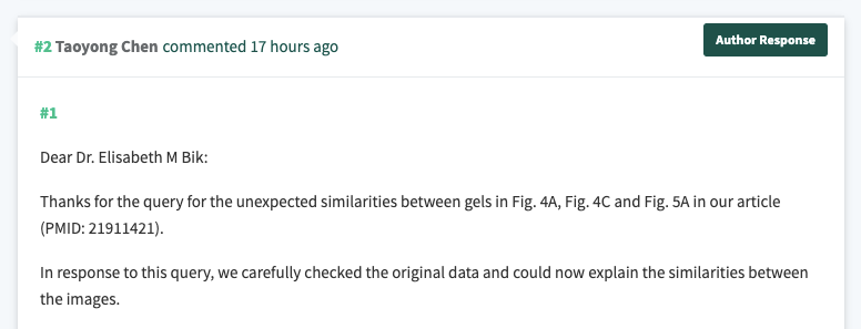 曹雪涛院士今日提供原始图片，已对受质疑的 6 篇论文进行解释