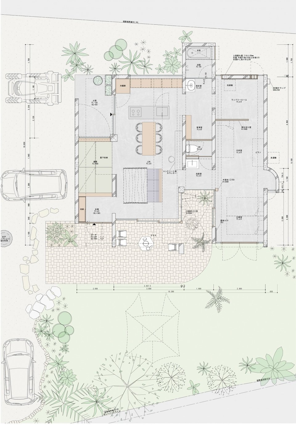 志坚原住宅，日本冲绳 / Studio Cochi Architects