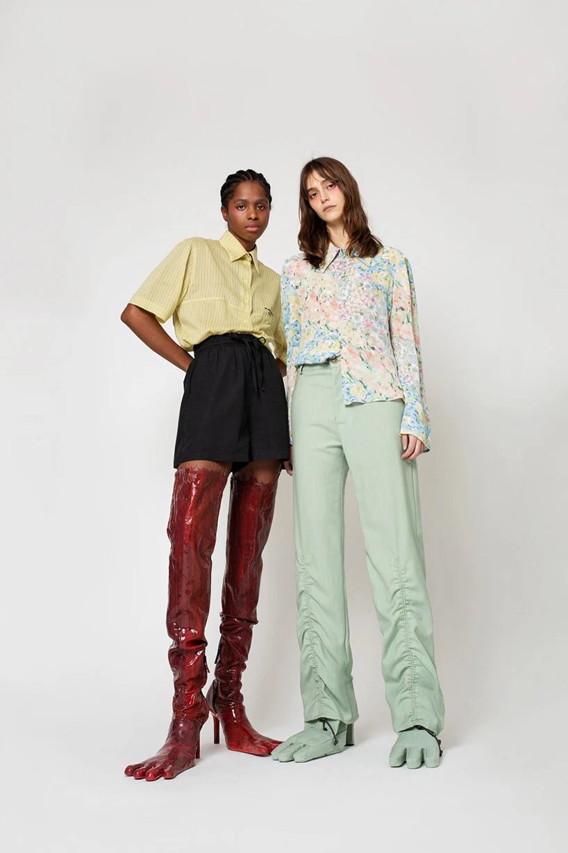 AVAVAV 推出由奢侈废料制成的四趾怪异靴子