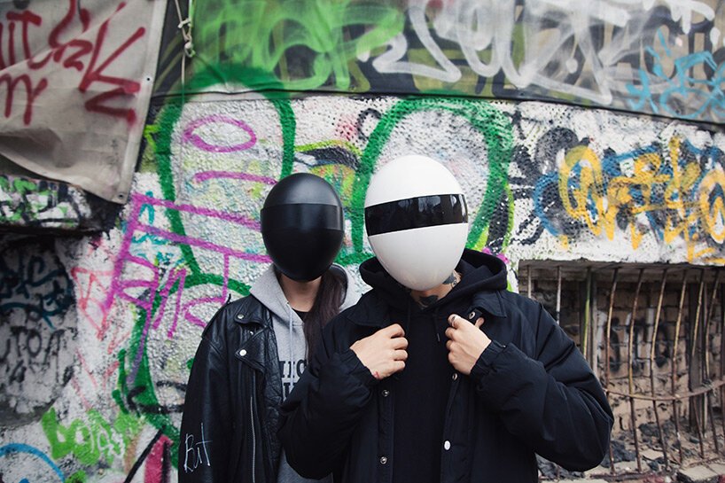 BLANC is a full-face modular mask designed for protection and privacy