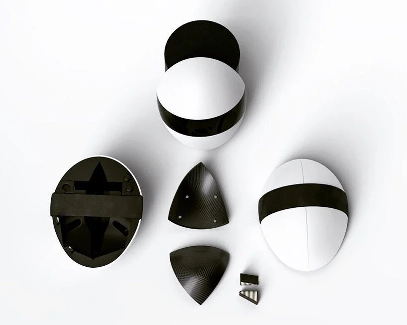BLANC is a full-face modular mask designed for protection and privacy