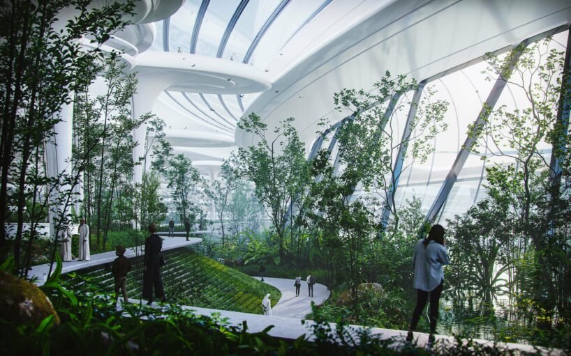 ZNera space 设想悬浮在迪拜上空 550 米的“市中心圈”大都市 ZNera space 设想悬浮在迪拜上空 550 米的“市中心圈”大都市