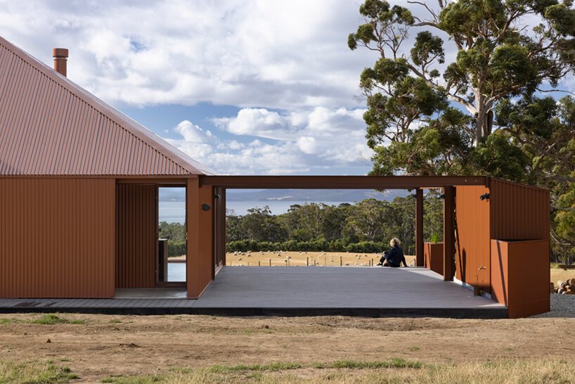 FMD 建筑师用当代的“coopworth”重新构想塔斯马尼亚农舍