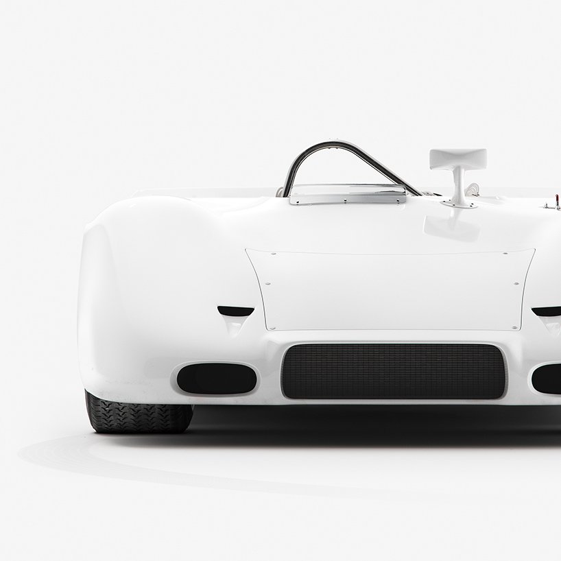 创意工作室 INK 以幽灵般的极简主义重新构想保时捷 917 原型