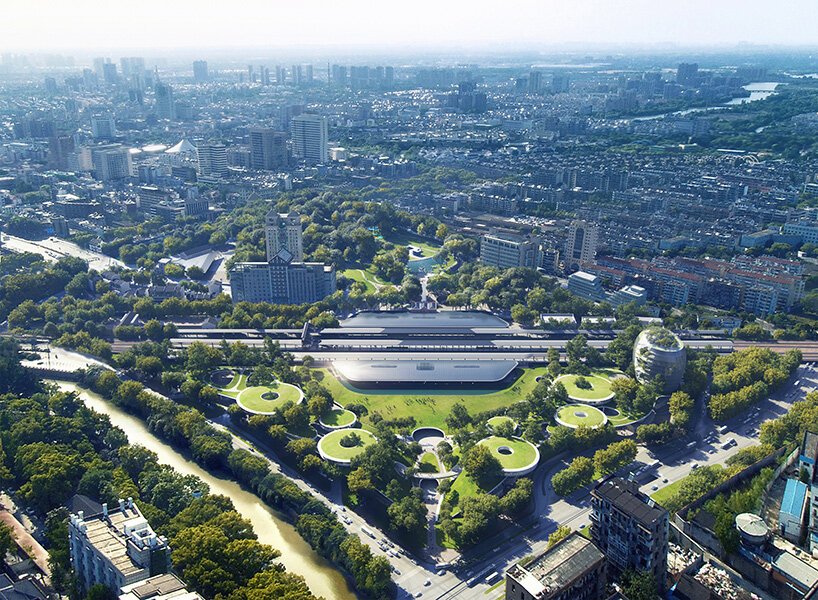 MAD 建筑事务所公布了嘉兴“森林火车站”的计划
