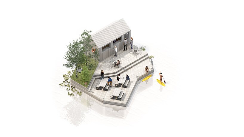 MAST 利用升级塑料模块开发浮动建筑系统 MAST 利用升级塑料模块开发浮动建筑系统