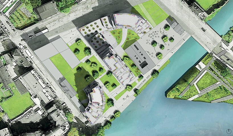 MVRDV 将住宅区塑造为法国雷恩的地质结构 MVRDV 将住宅区塑造为法国雷恩的地质结构