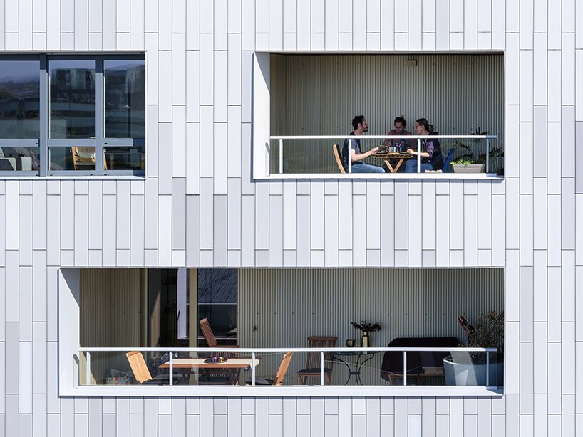 MVRDV 将住宅区塑造为法国雷恩的地质结构 MVRDV 将住宅区塑造为法国雷恩的地质结构