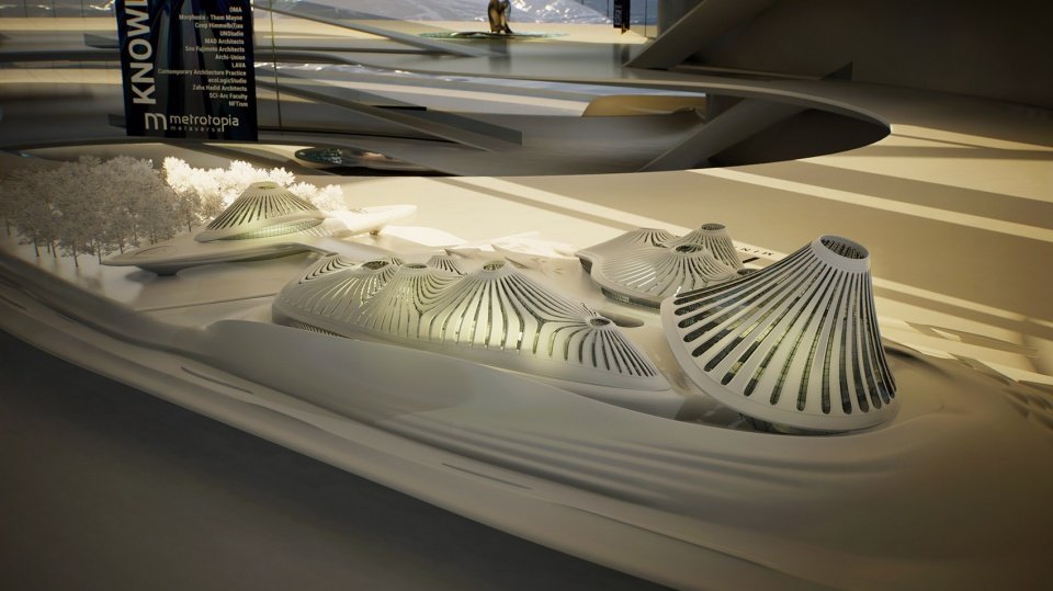 METROTOPIA 元宇宙项目 / Zaha Hadid Architects