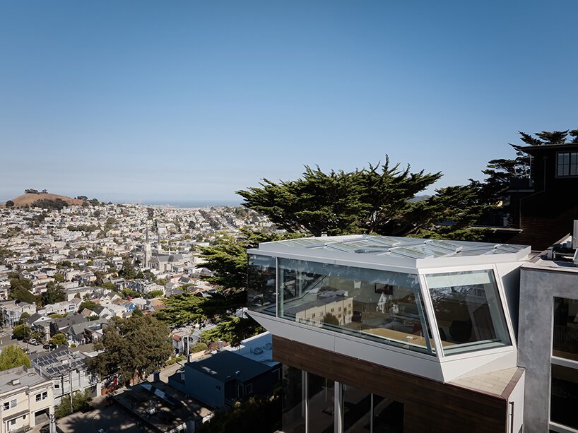 hovering above san francisco, this home office by OPA invites deep reflection and clarity