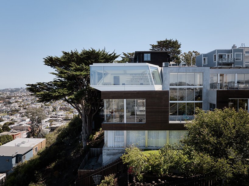 hovering above san francisco, this home office by OPA invites deep reflection and clarity