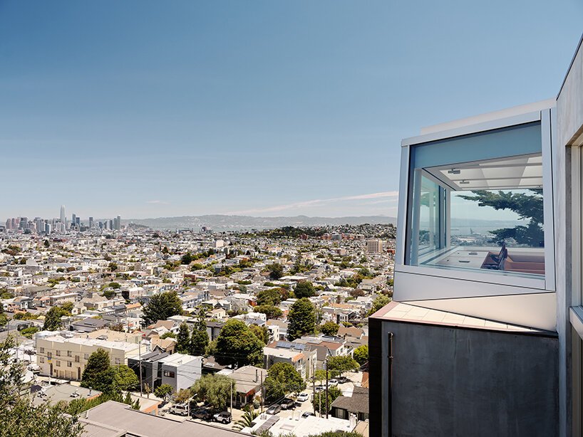 hovering above san francisco, this home office by OPA invites deep reflection and clarity