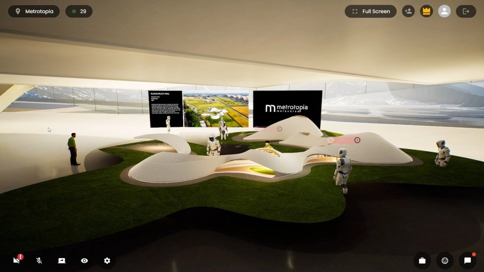 METROTOPIA 元宇宙项目 / Zaha Hadid Architects