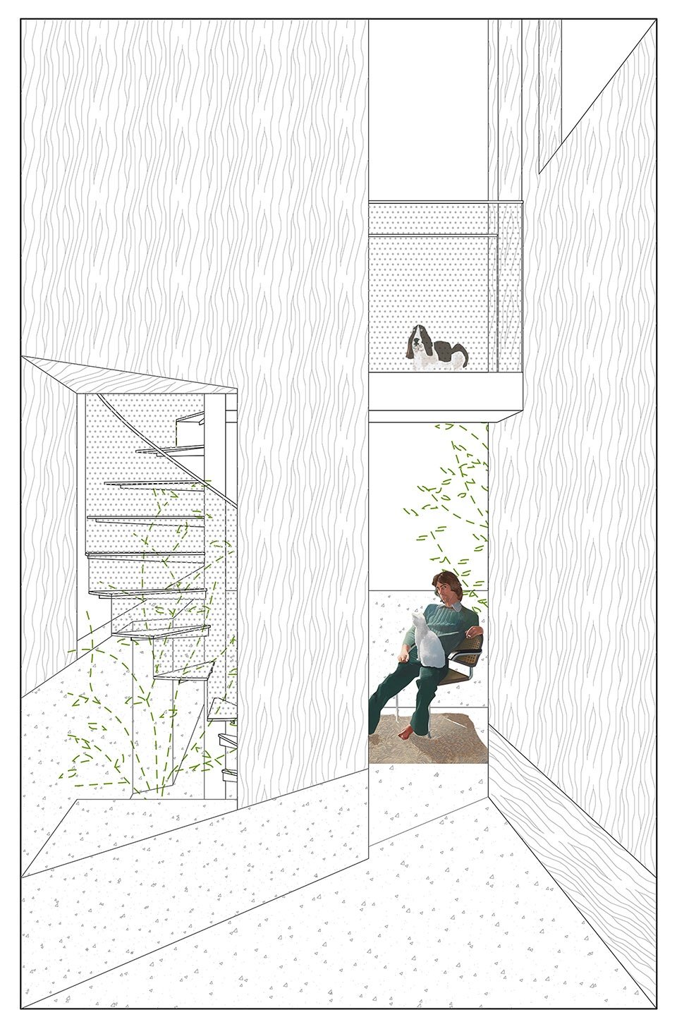 house 04 住宅改造，上海 / 隹禾设计工作室